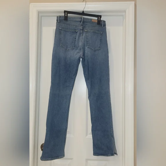 GRLFRND Natalia Jeans High Rise Split Hem Size 30 - Picture 2 of 9
